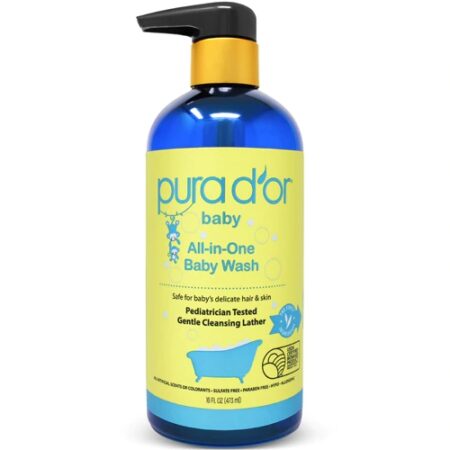 Pura D'or All-In-One Baby Wash -- 16 fl oz