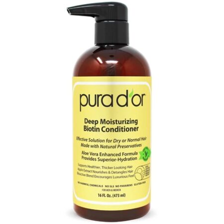 Pura D'or Deep Moisturizing Biotin Conditioner -- 16 fl oz