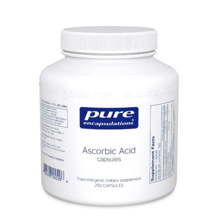 Pure Encapsulations Ascorbic Acid -- 250 Capsules