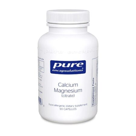 Pure Encapsulations Calcium Magnesium Citrate -- 90 Vegetable Capsules