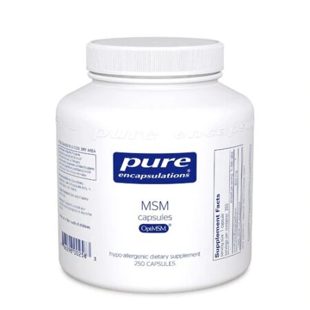 Pure Encapsulations MSM Capsules -- 250 Capsules