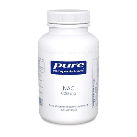 Pure Encapsulations NAC -- 600 mg - 180 Capsules