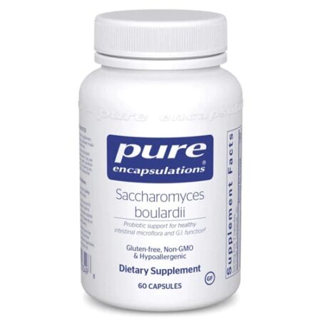 Pure Encapsulations Saccharomyces Boulardii -- 5 billion CFU - 60 Capsules