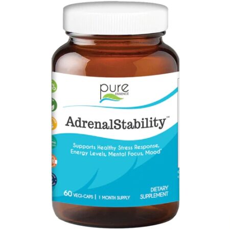 Pure Essence Labs Adrenalstability™ -- 60 Vegi-Caps