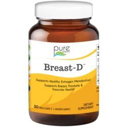 Pure Essence Labs Breast-D™ 30 Cápsulas: Fórmula Avançada para Bem-Estar Feminino