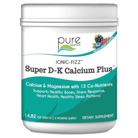 Pure Essence Labs Ionic-Fizz™ Super D-K Calcium Plus™ Mixed Berry -- 14.82 oz