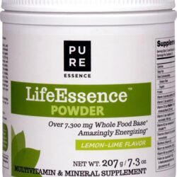 Pure Essence Labs LifeEssence™ Pó Limão-Lima - 207g: Vitalidade e Nutrição Completa