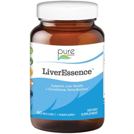 Pure Essence Labs LiverEssence™ -- 60 Vegetarian Capsules