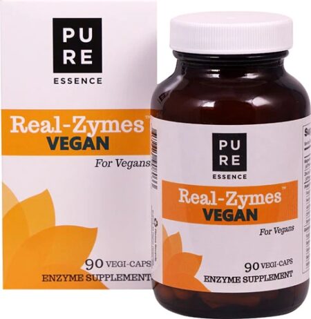 Pure Essence Labs Real-Zymes™ VEGAN -- 90 Vegi-Caps