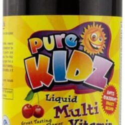 Pure Kidz Multivitamínico Líquido Sabor Cereja 444ml: Vitaminas Essenciais para o Crescimento e Imunidade Infantil