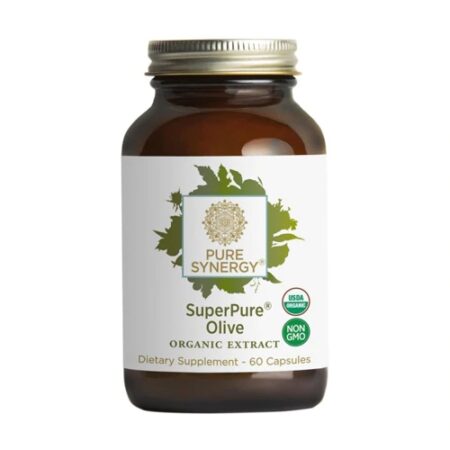 Pure Synergy Organic SuperPure® Olive Extract -- 60 Capsules