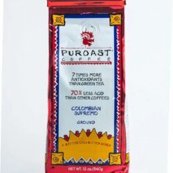 Café Moído Puroast Colombian Supremo 340g: Sabor Intenso e Bem-Estar