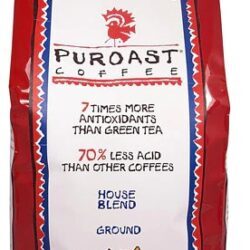 Café Puroast House Blend Moído para Drip – Baixa Acidez – 1.134kg