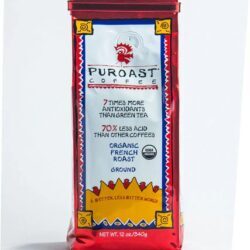 Café Orgânico Puroast French Roast Baixa Acidez Torra Escura - 340g