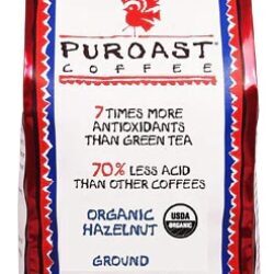 Café Moído Orgânico Puroast Avelã Baixa Acidez - 340g