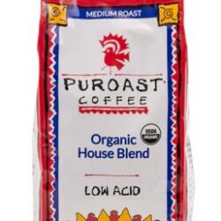 Café Moído Orgânico Puroast House Blend Baixa Acidez - 340g