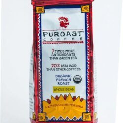 Café Puroast Orgânico Torra Francesa Integral Baixo Ácido 340g