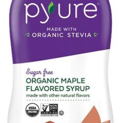 Xarope de Maple Orgânico Pyure Brands - 414ml - Zero Açúcar e Rico em Fibras