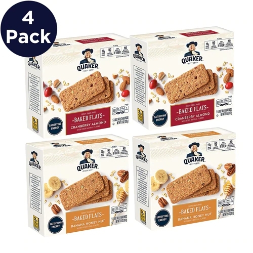 Quaker Biscoitos de Café da Manhã Pacote Variado - 24 Cookies (1152g) - Oferta Online
