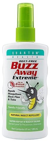 Quantum Buzz Away Extreme Repelente de Insetos 118ml: Proteção Poderosa e Natural