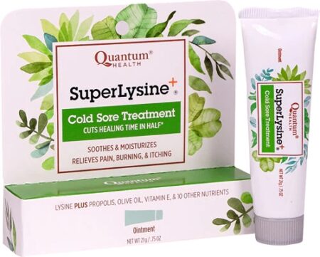 Quantum SuperLysine + Cold Sore Treatment -- 0.75 oz