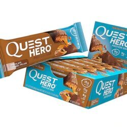 Quest Nutrition Quest HERO Protein Bar Chocolate Caramel Pecan - 12 Barras (Aprox. 60g cada)