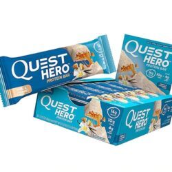 Quest Nutrition Quest HERO Protein Bar Baunilha Caramelo - 10 Barras (aprox. 60g cada)