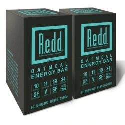 Barra de Energia R.e.d.d. Superfood Aveia - Pacote com 6 Barras (Aprox. 396g)