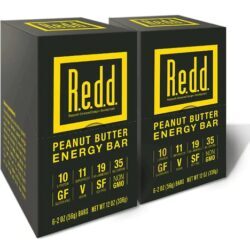 R.e.d.d. Barra de Energia Superfood Sabor Pasta de Amendoim - Caixa com 12 Unidades