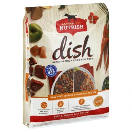 Rachael Ray Nutrish Dish Beef & Brown Rice -- 11.5 lbs