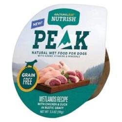 Rachael Ray Nutrish Peak Culinária Selvagem Frango e Pato em Molho Rústico - 100g Cada / Pack com 16 Unidades