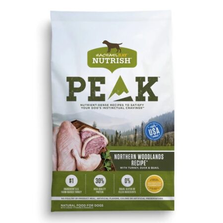 Rachael Ray Nutrish Peak Northern Woodlands Recipe Turkey, Duck & Quail -- 23 lbs