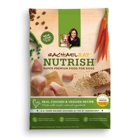 Rachael Ray Nutrish Super Premiuim Food For Dogs Chicken & Veggie -- 14 lbs