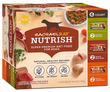 Rachael Ray Nutrish® Super Premium Wet Food For Dogs Variety Pack -- 6 Tubs