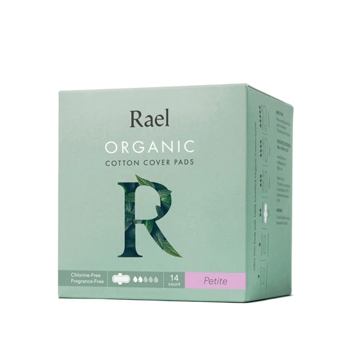 Rael Organic Petite Pads - 14 Unidades: Conforto e Saúde Íntima Natural