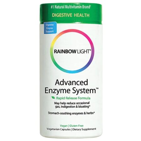 Rainbow Light Advanced Enzyme System™ -- 180 Vegetarian Capsules