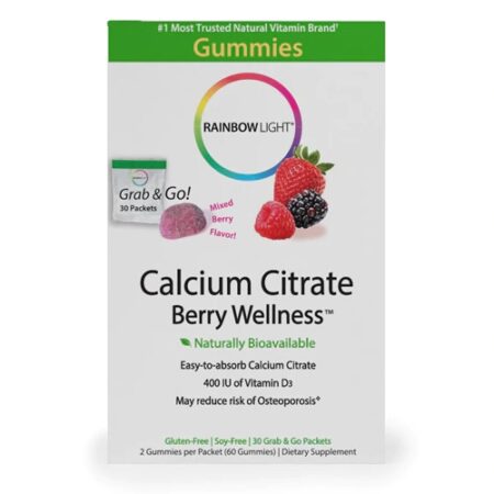 Rainbow Light Calcium Gummy Mixed Berry -- 30 Packets