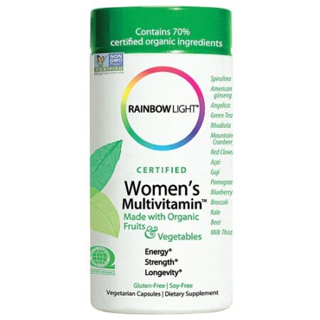 Rainbow Light Certified Organics™ Women's Multivitamin -- 120 Vegetarian Capsules