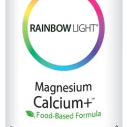 Rainbow Light Magnesium Calcium Plus™ - 90 Comprimidos: Potencialize Seus Ossos e Bem-Estar