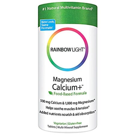 Rainbow Light Magnesium Calcium Plus™ -- 180 Tablets