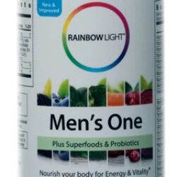 Rainbow Light Men's One Multivitamínico 45 Comprimidos - Saúde Masculina Completa