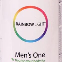 Rainbow Light Men's One Multivitamínico Completo - 90 Tabletes - Energia e Bem-Estar Masculino