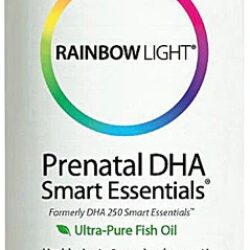 Rainbow Light Prenatal DHA™ Smart Essentials - 60 Cápsulas Softgels Essenciais para a Gestação