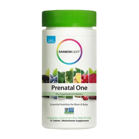 Rainbow Light Prenatal One Multivitamin Plus Superfoods -- 75 Tablets