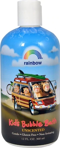 Rainbow Research Espuma de Banho Infantil Orgânica Herbal Sem Perfume 355g - Melhor Preço