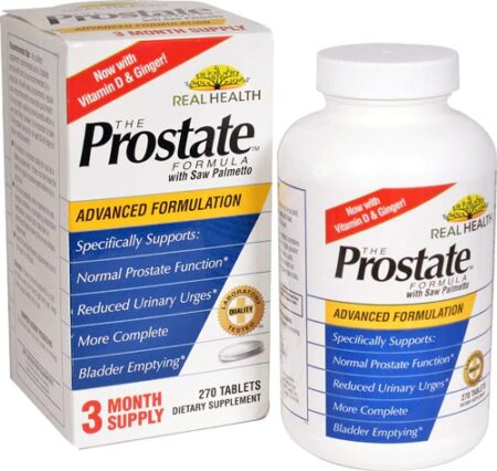 Real Health Prostate Formula with Saw Palmetto -- 270 Tablets