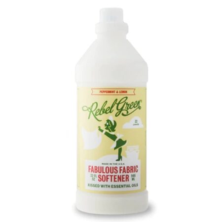 Rebel Green Fabulous Fabric Softener Peppermint & Lemon -- 32 fl oz