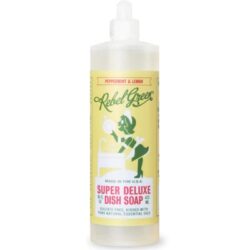 Detergente Lava Louças Rebel Green Super Deluxe Menta e Limão 473ml - Limpeza Poderosa e Bem-Estar Natural
