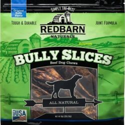 RedBarn Bully Slices Mordedor de Bois Original - 255g - Petisco Natural para Cães