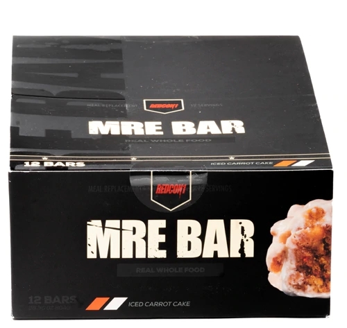 Redcon1 MRE Bar Iced Carrot Cake - Caixa com 12 Unidades